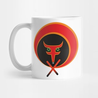 Fox of Life Red-W Mug